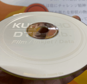 CD-Rにクリアインク_完成斜め