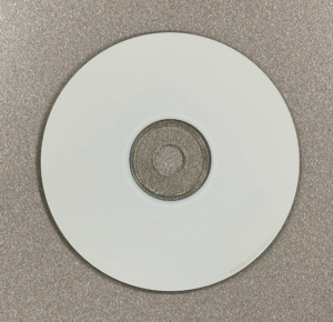 CD-Rにクリアインク_素材