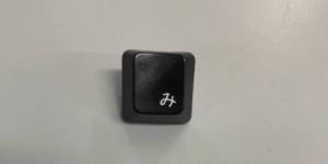 PCキーボードに印刷_N消し