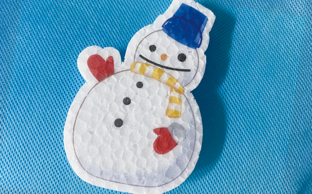 雪だるまマスコット